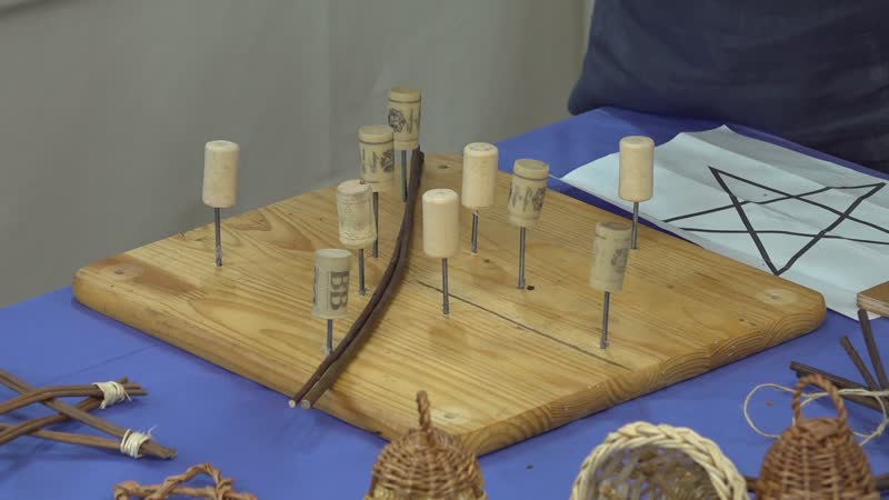 Vesszőfonás - Karácsonyi csillagok, harangocskák vesszőből