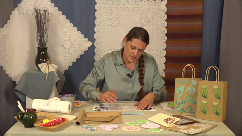 Papír, karton - Ünnepi ajándéktasak készítése karácsonyra