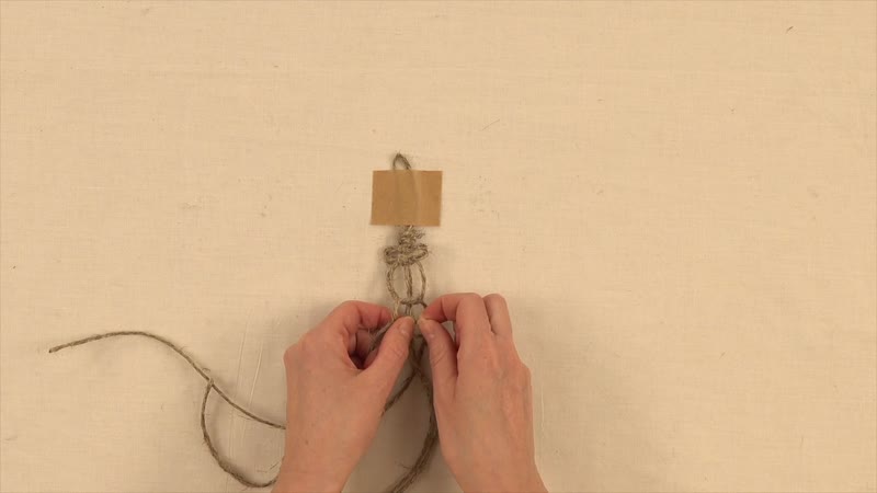 Makramé - Karácsonyfadíszek